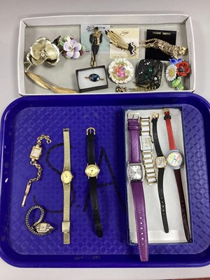 Lot 155 - A Selection of Modern Brooches, to include...