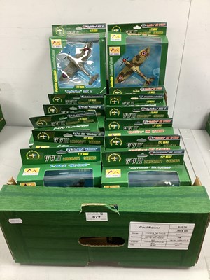 Lot 872 - Fifteen 1:72nd Plastic Model Military Aircraft...