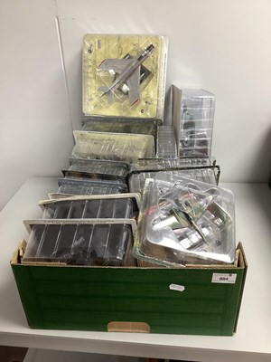 Lot 884 - Fifteen Diecast and Plastic Model Military...