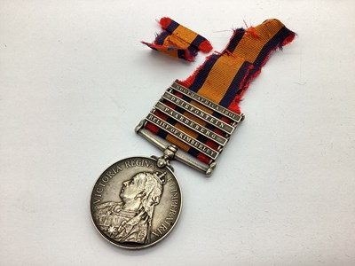 Lot 589 - Boer War British Queens South Africa Medal...