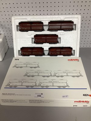 Lot 936 - A Marklin HO Gauge #4284 Ruhr Coal Five Car...