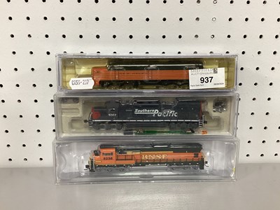 Lot 937 - Three N Gauge Outline American Diesel...