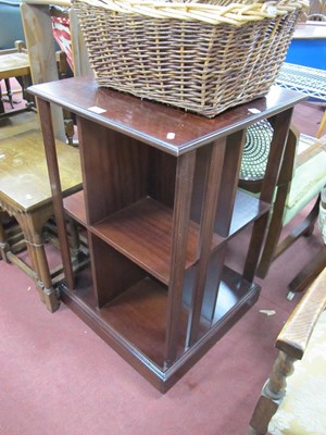 Lot 1566 - Mahogany Bookcase, with rail supports, open...