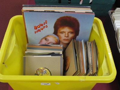 Lot 345 - LP's and 7~" Singles, fifteen albums to...