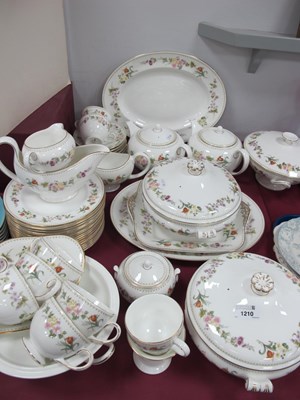 Lot 1210 - Wedgwood Bone China "Mirabelle" Dinner, Tea...