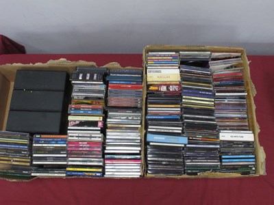 Lot 413 - A Quantity of CD's, in two boxes, featuring...