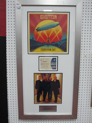 Lot 1556 - Led Zeppelin Autographs, of the four band...