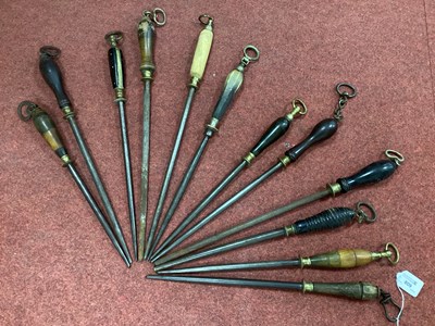 Lot 809 - A Collection of Knife Steel Sharpeners, with...