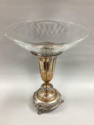 Lot 211 - An Old Sheffield Plate Centrepiece, detailed...