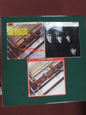 Lot 428 - The Beatles LP's, Please Please Me (PMC 1202,...