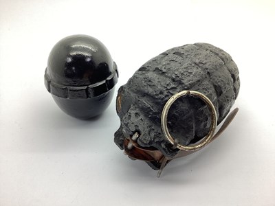 Lot 582 - WWI British Mills Bomb No. 5, semi relic...