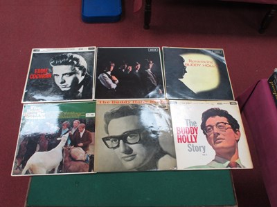 Lot 430 - Six Circa 1960 LP's to incude Eddie Cochran -...