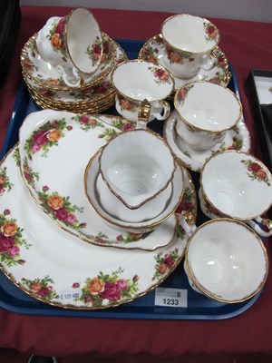 Lot 1233 - Royal Albert Old Country Roses Teawares,...