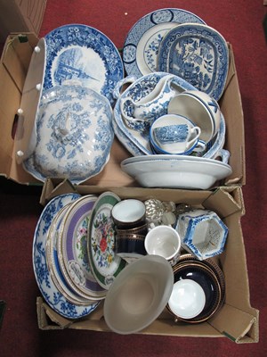 Lot 1149 - Blue & White Pottery, including tureens, bowls,...