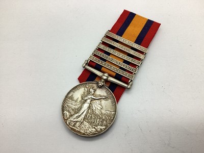 Lot 609 - Boer War British Queens South Africa Medal...