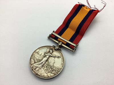 Lot 591 - Boer War British Queens South Africa Medal...