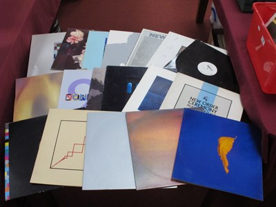 Lot 332 - New Order Collection, four lp's and fourteen...