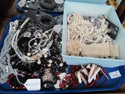 Lot 1315 - Modern Imitation Pearls, further assorted...