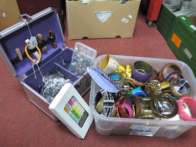 Lot 1055 - A Mixed Lot of Assorted Bangles, assorted...