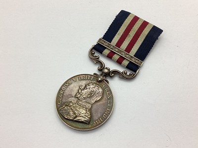 Lot 597 - WWI British Military Medal and Second Award...