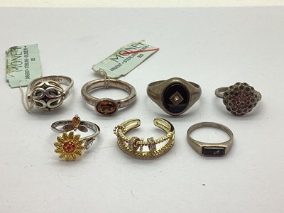 Lot 104 - Novelty Articulated Dress Ring, inside shank...