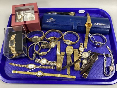 Lot 193 - An Assortment of Ladies Wristwatches, to...