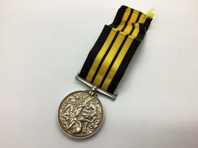 Lot 587 - British Ashantee Medal, awarded to J W Dickens...