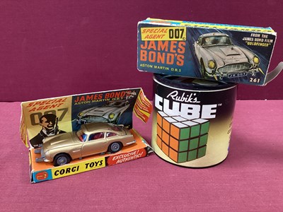 Lot 678 - An original Corgi 261 James Bond Aston Martin...