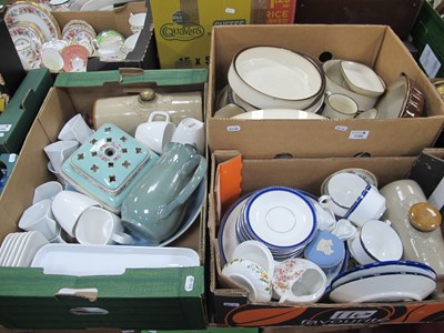 Lot 1102 - Denby dinnerware to include various mugs,...