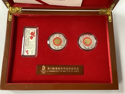 Lot 527 - 2008 Beijing Olympics '100 Days To Go' Gold...