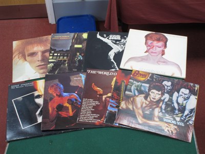 Lot 436 - David Bowie LP Collection, they are Diamond...