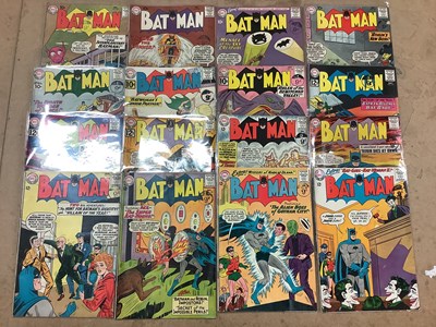 Lot 737 - Sixteen Batman DC Comics, overall good vibrant...