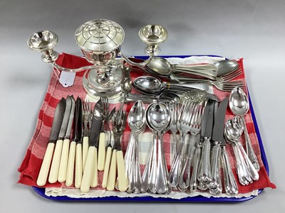 Lot 186 - Mappin Plate Part Canteen, together with set...