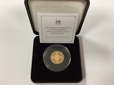 Lot 572 - 2021 QEII Platinum Jubilee Gold Proof Solomon...