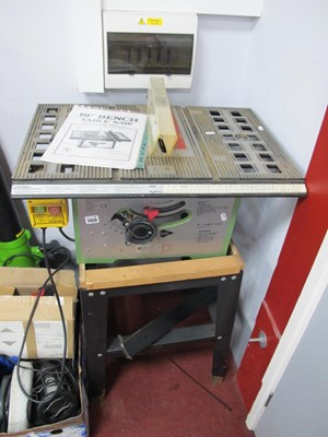 Lot 1159 - S.I.P 10" Bench Table Saw, Model 07776,...