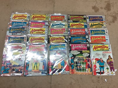 Lot 736 - Twenty Five DC Adventure Comics, including...