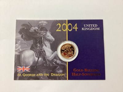 Lot 542 - 2004 Royal Mint Gold Half-Sovereign.