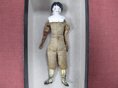 Lot 368 - ***WITHDRAWN** XIX Century Bisque Headed Doll...