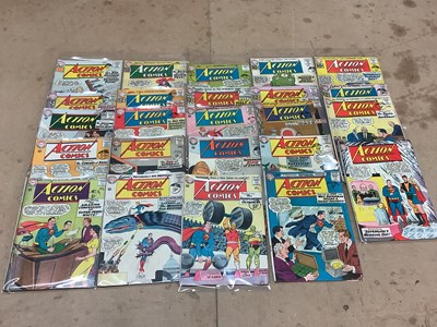 Lot 653 - Twenty Four DC Action Comics, comprising #276,...