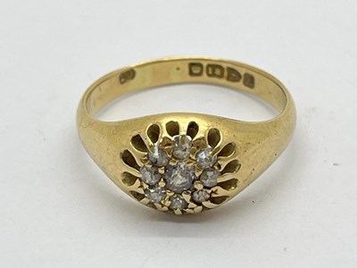 Lot 83 - A Late Victorian Chester Hallmarked 18ct Gold...