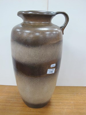 Lot 1199 - West German Pottery Jug Vase, circa 1970s with...