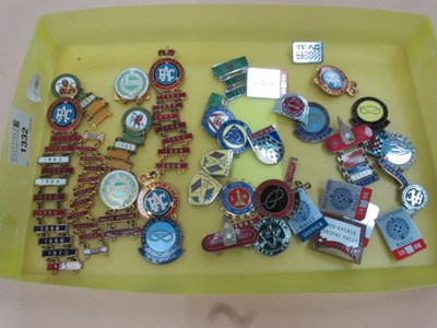 Lot 1332 - Motor Rally Pin Badges, includes RAC, Express...