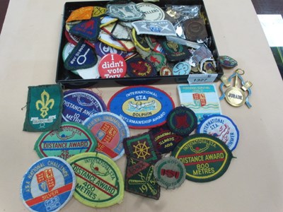 Lot 1327 - Badges - pin badges and sew on badges includes...