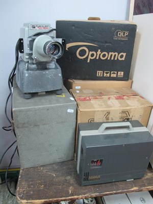 Lot 1162 - Four Projectors, includes boxed Yashica sound...