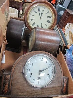 Lot 1078 - Clocks - Bakelite Smiths Enfield mantel clock,...