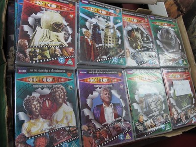 Lot 1022 - Doctor Who DVDs, approximately 104:- One Box.