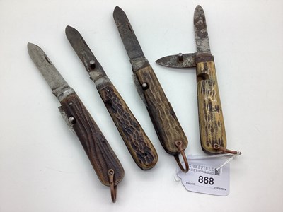 Lot 868 - Two Blade Folding Knives, including W. Morton...