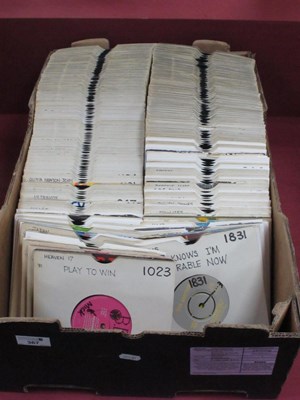 Lot 367 - 300 7" Singles From The 1980's, artists...