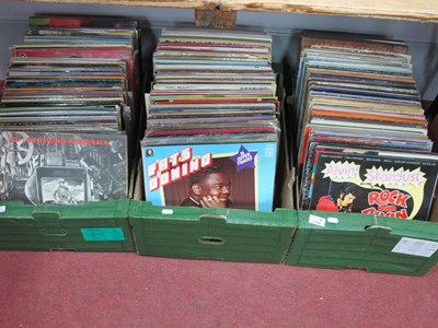 Lot 1194 - A Quantity of LPs, in three boxes featuring...