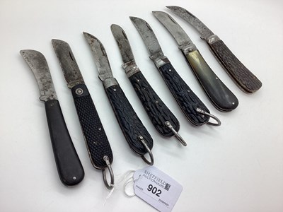 Lot 902 - A Collection of Single Blade Folding Pruning...